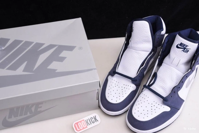 Cheap TBK Jordan Midnight DC1788-100 Retro Navy AIR 1 High (2020) 0803